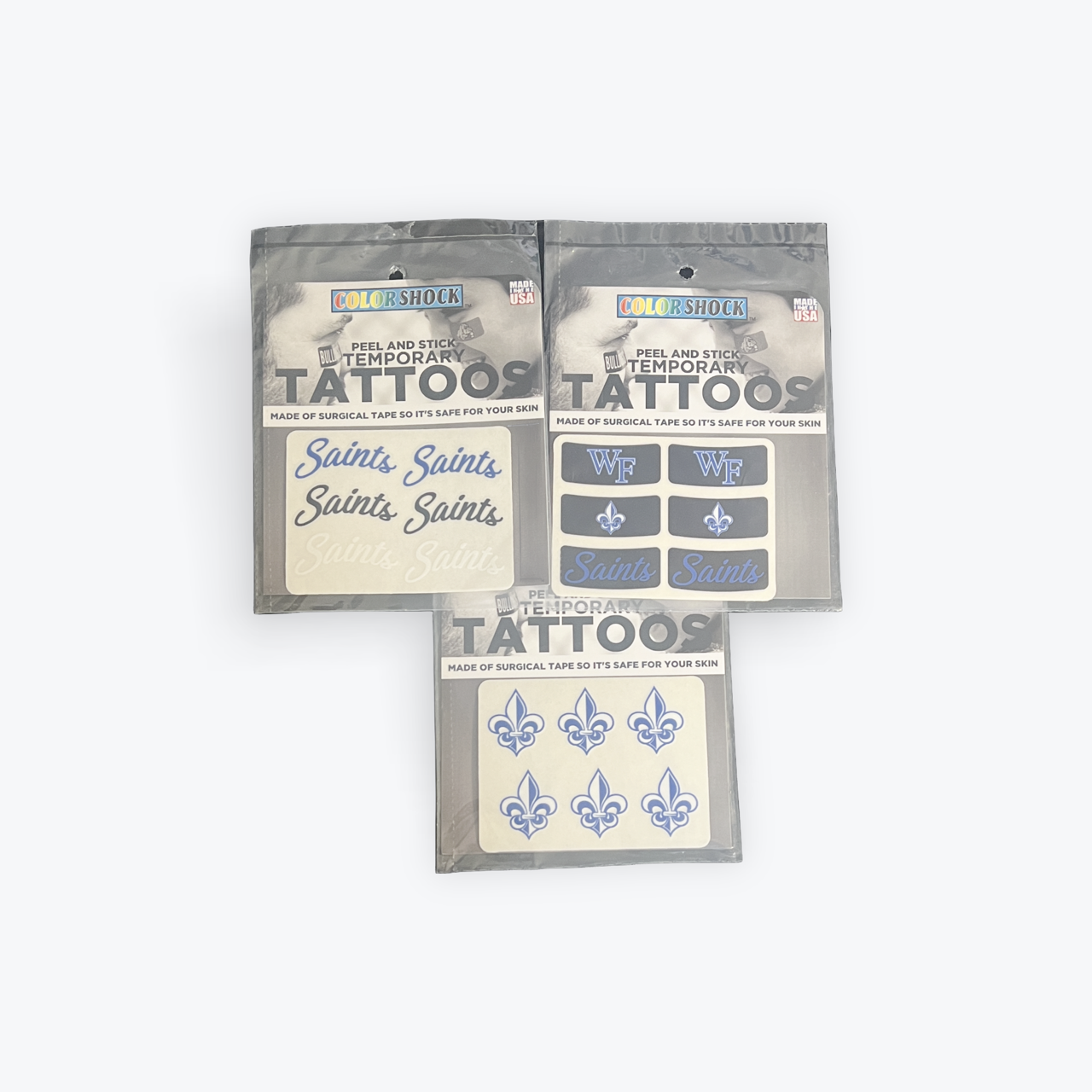Peel And Stick Temporary Tattoos The Saint Store